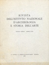 Rivista dell'istituto nazionale d'archeologia e storia dell'arte. Nuova serie. Anno XVII
