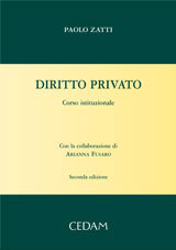 Diritto privato. Corso istituzionale Diritto privato. Corso istituzionale