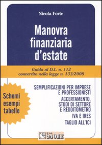 Manovra finanziaria d'estate Manovra finanziaria d'estate