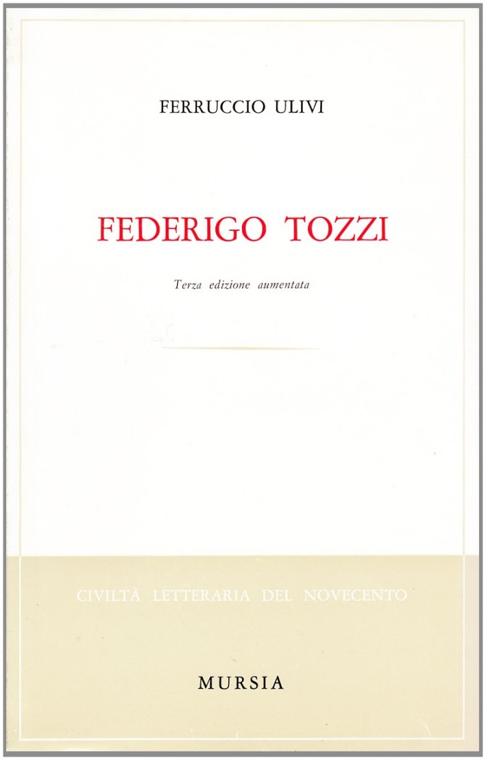 Federigo Tozzi Federigo Tozzi