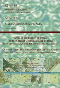 Le aree di laguna nella carta geologica ufficiale d'Italia. Foglio 128 Le aree di laguna nella carta geologica ufficiale d'Italia. Foglio 128