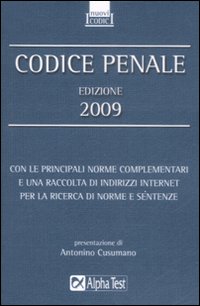 Codice penale 2009 Codice penale 2009