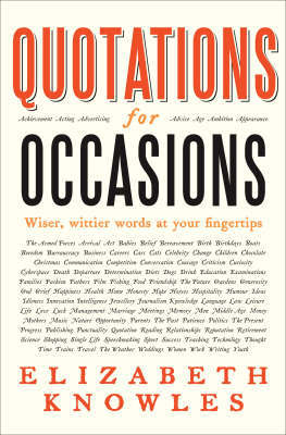 Quotations for Occasions Quotations for Occasions