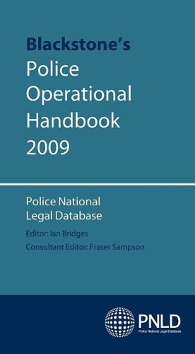 Blackstone's Police Operational Handbook Blackstone's Police Operational Handbook
