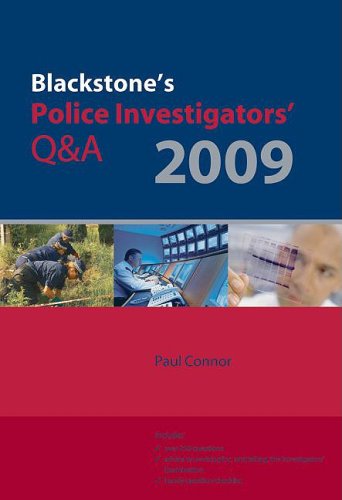 Blackstone's Police Investigators' Q&A Blackstone's Police Investigators' Q&A