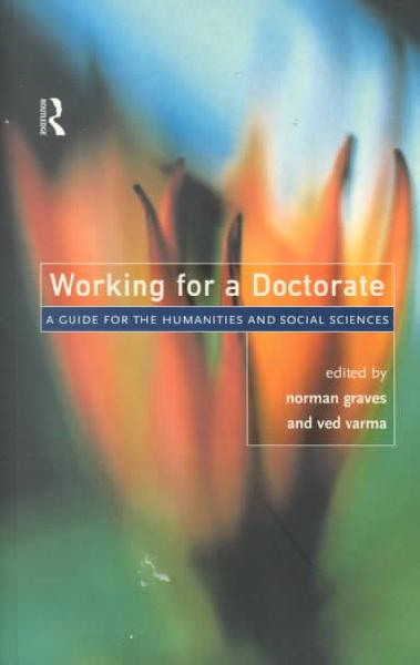 Working for a Doctorate Working for a Doctorate