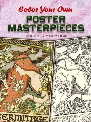 Color Your Own Poster Masterpieces Color Your Own Poster Masterpieces