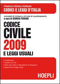 Codice civile 2009 Codice civile 2009
