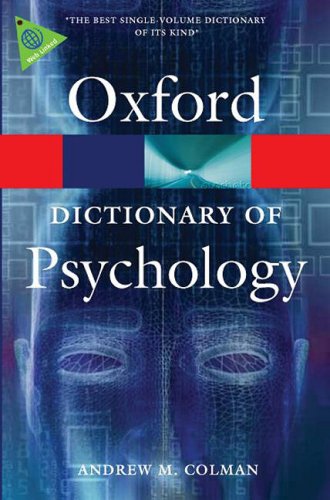 Dictionary of Psychology Dictionary of Psychology
