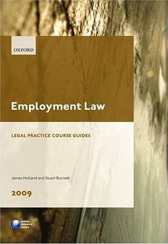 Employment Law 2009 Employment Law 2009