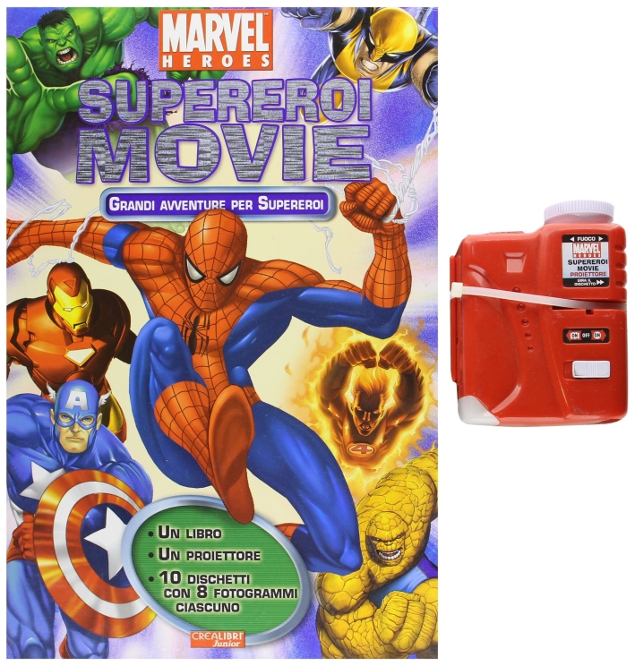 Supereroi Movie. Grandi Avventure Per Supereroi. Con Gadget Supereroi Movie. Grandi Avventure Per Supereroi. Con Gadget