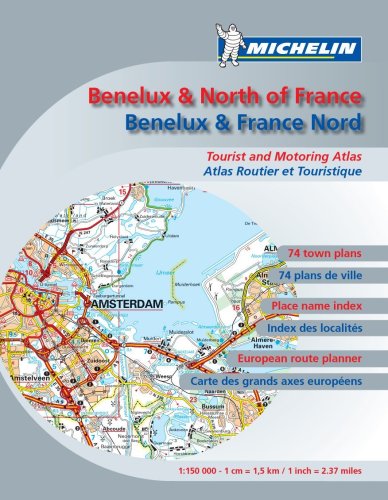 Road Atlas Benelux and N. France. Road Atlas Benelux and N. France.