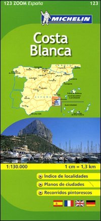 Costa Blanca 1:130.000