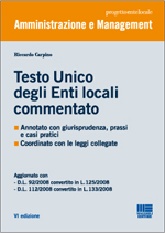 Testo unico degli enti locali commentato Testo unico degli enti locali commentato