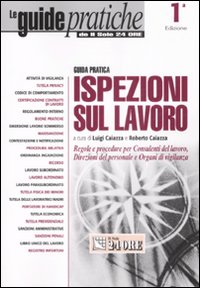 Ispezioni sul lavoro. Regole e procedure per consulenti del lavoro, direzioni del personale e organi di vigilanza Ispezioni sul lavoro. Regole e procedure per consulenti del lavoro, direzioni del personale e organi di vigilanza