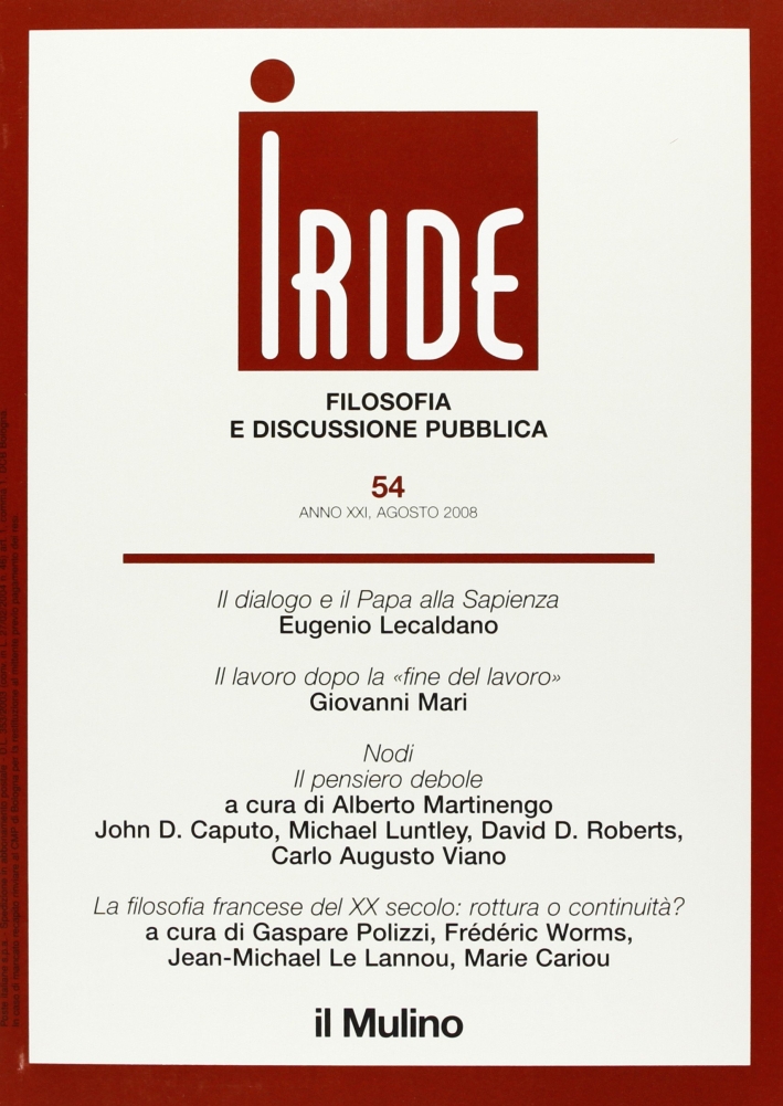 Iride (2008). Vol. 2 Iride (2008). Vol. 2