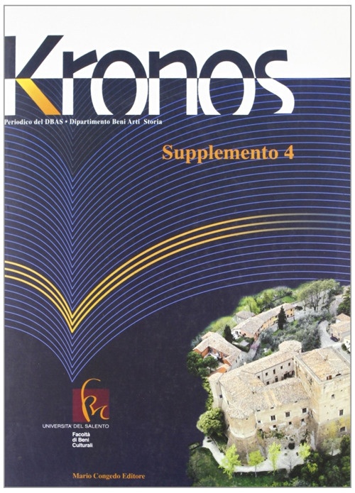 Kronos. Supplemento. Vol. 4 Kronos. Supplemento. Vol. 4