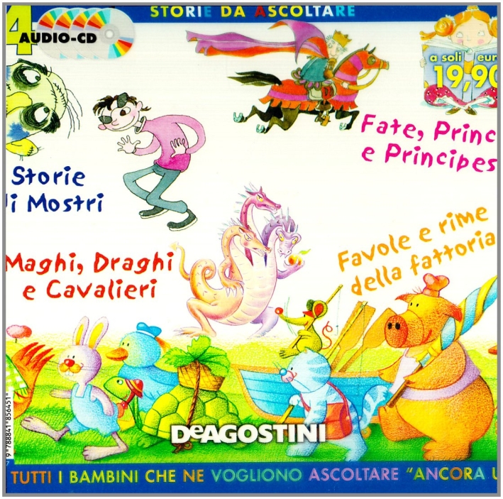 Storie da ascoltare. Audio libro. 4 CD Audio Storie da ascoltare. Audio libro. 4 CD Audio