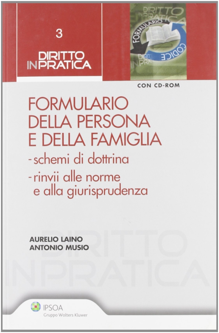 Formulario della persona e della famiglia. Con CD-ROM Formulario della persona e della famiglia. Con CD-ROM