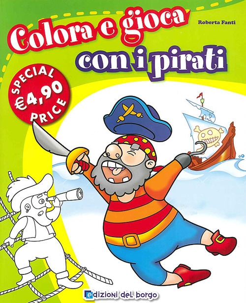 Colora e gioca con i pirati Colora e gioca con i pirati