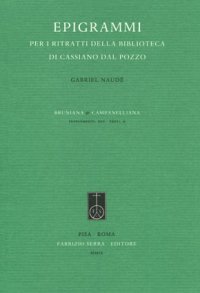 Epigrammi per i ritratti della biblioteca di Cassiano dal Pozzo