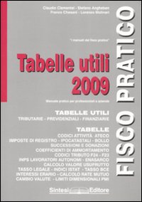 Tabelle Utili 2009 Tabelle Utili 2009
