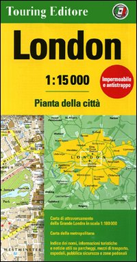 Londra 1:15.000. Pianta della città Londra 1:15.000. Pianta della città