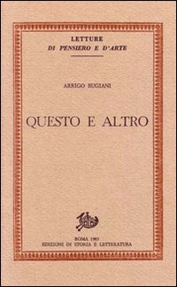 Questo e altro Questo e altro
