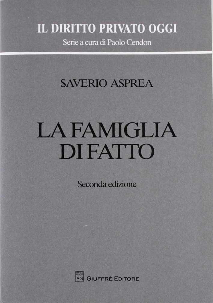 La famiglia di fatto La famiglia di fatto