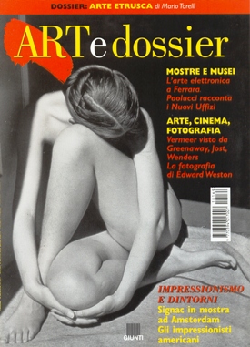 Art e dossier n. 169, Luglio/Agosto 2001 Art e dossier n. 169, Luglio/Agosto 2001