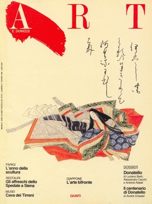 Art e dossier n. 3, Giugno 1986 Art e dossier n. 3, Giugno 1986
