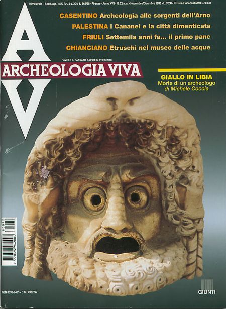 Archeologia Viva n. 72 - novembre/dicembre 1998 Archeologia Viva n. 72 - novembre/dicembre 1998