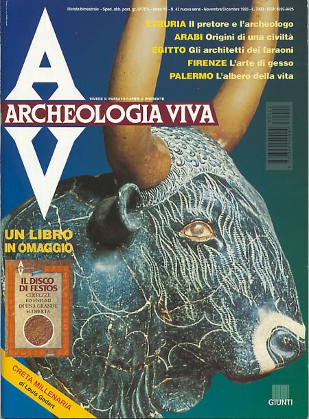 Archeologia Viva n. 42 - novembre/dicembre 1993 Archeologia Viva n. 42 - novembre/dicembre 1993
