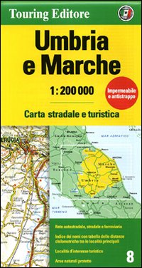 Umbria, Marche 1:200.000 Umbria, Marche 1:200.000