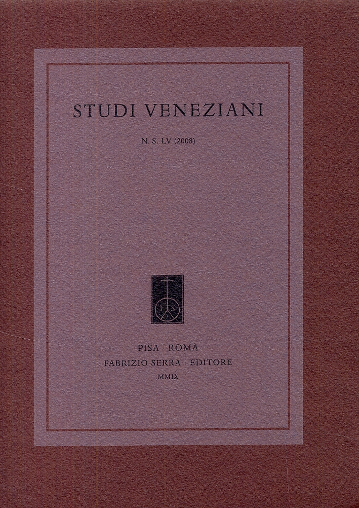 Studi Veneziani. 55. 2008 Studi Veneziani. 55. 2008