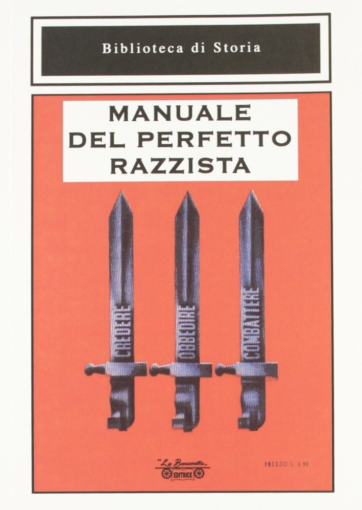 Manuale del perfetto razzista Manuale del perfetto razzista