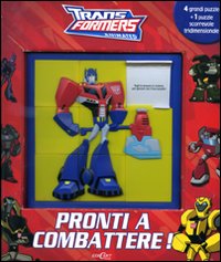 Pronti a combattere. Transformers. Libro puzzle. Ediz. illustrata Pronti a combattere. Transformers. Libro puzzle. Ediz. illustrata