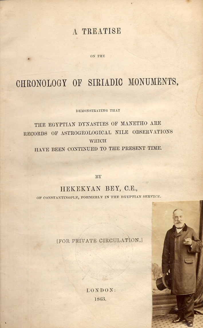 A Treatise On the Chronology of Siriadic Monuments A Treatise On the Chronology of Siriadic Monuments