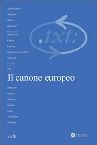 Critica del testo. Vol. 10/1: Il canone europeo Critica del testo. Vol. 10/1: Il canone europeo