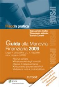 Guida alla manovra finanziaria Guida alla manovra finanziaria