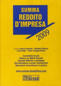 Summa Reddito d'Impresa 2009