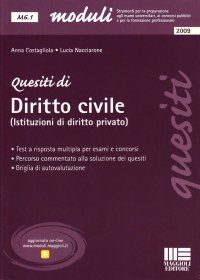 Quesiti di diritto civile (istituzioni di diritto privato)