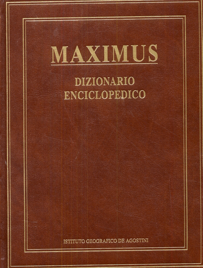 Maximus. Dizionario enciclopedico. Maximus. Dizionario enciclopedico.