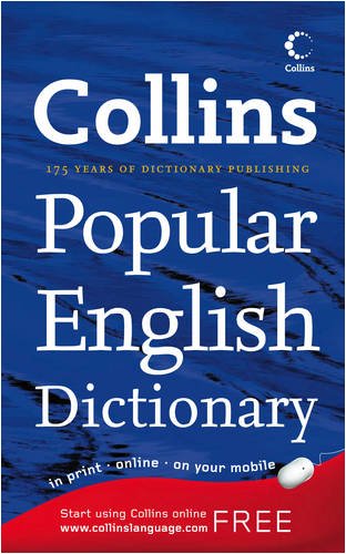 Collins Popular English Dictionary Collins Popular English Dictionary