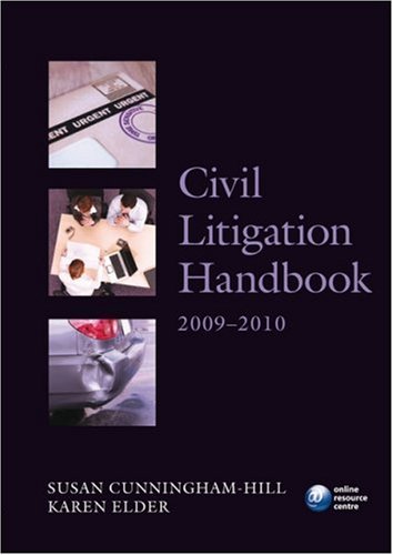Civil Litigation Handbook 2009-2010 Civil Litigation Handbook 2009-2010