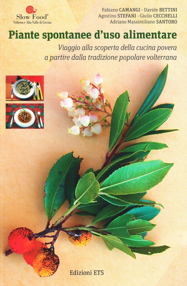 Piante spontane d'uso alimentare. Viaggio alla scoperta della cucina povera a partire dalla tradizione popolare volterranea Piante spontane d'uso alimentare. Viaggio alla scoperta della cucina povera a partire dalla tradizione popolare volterranea