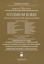 Studium iuris. Rivista per la formazione nelle professioni giuridiche (2009). Vol. 2 Studium iuris. Rivista per la formazione nelle professioni giuridiche (2009). Vol. 2