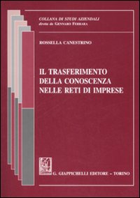 Il trasferimento della conoscenza nelle reti di imprese Il trasferimento della conoscenza nelle reti di imprese