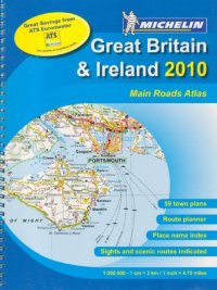 Main Road Atlas GB & Ireland A4 Spiral