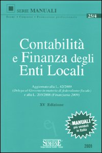 Contabilità e finanza degli enti locali Contabilità e finanza degli enti locali